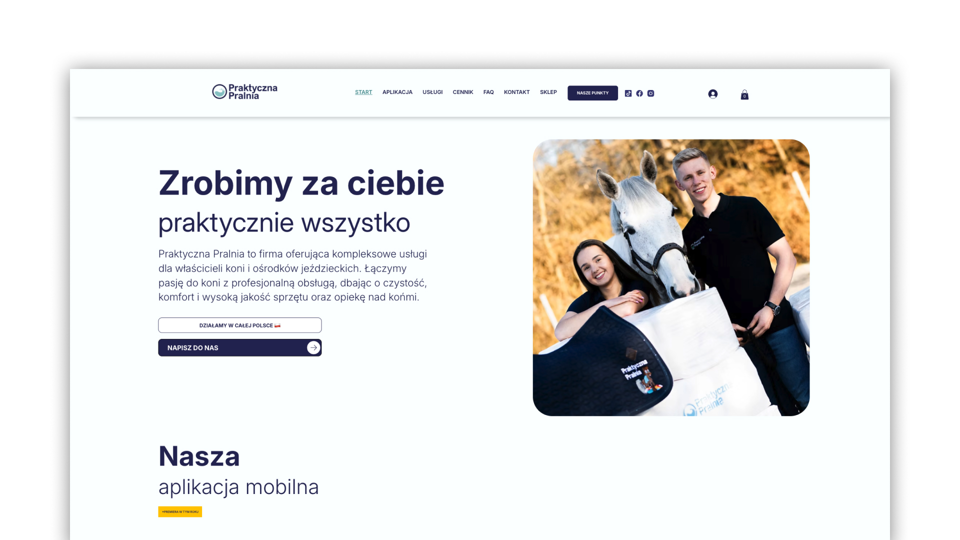 Budowa strony WWW & System sprzedaży