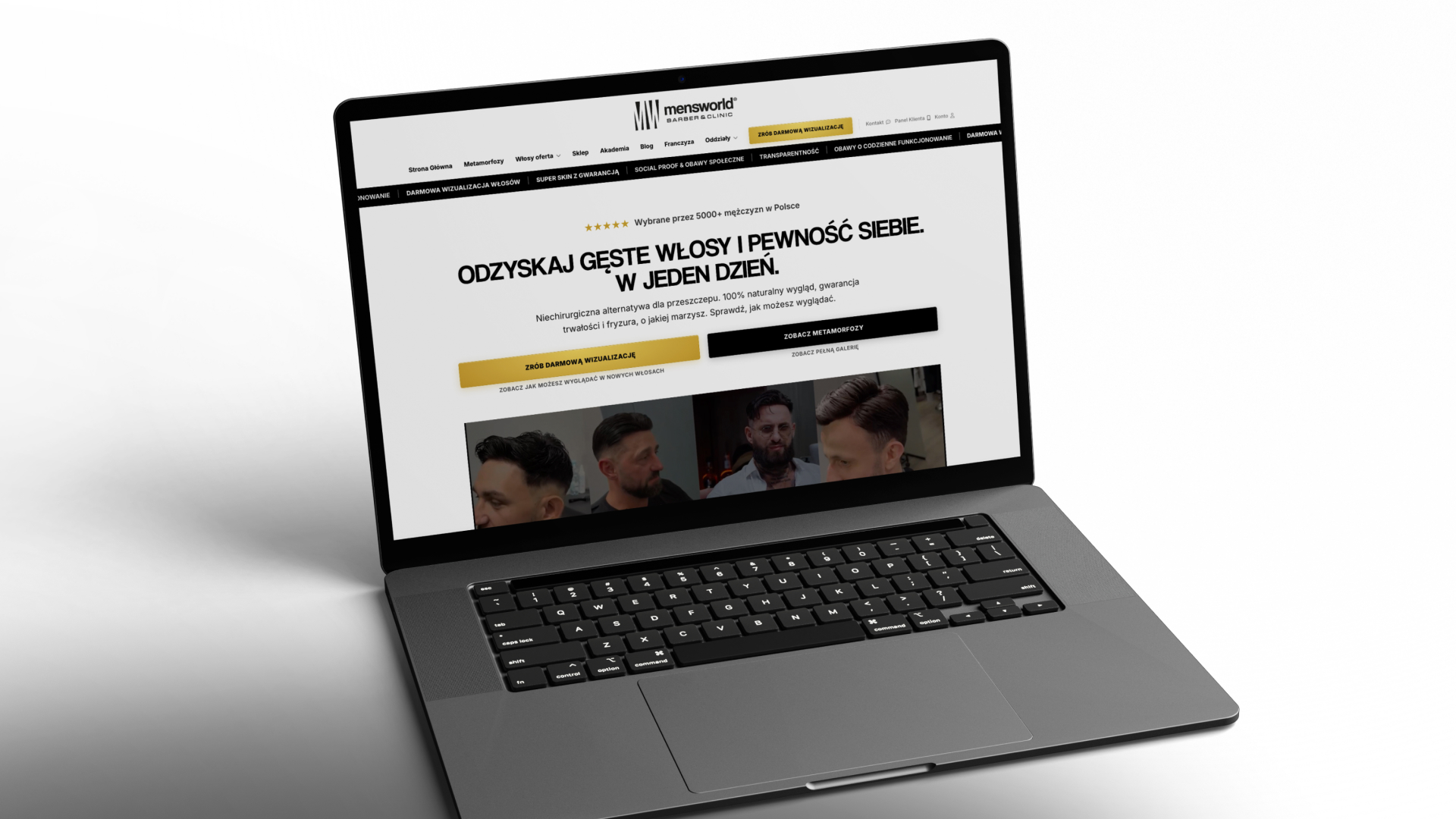 Strona WWW z formularzami i CRM