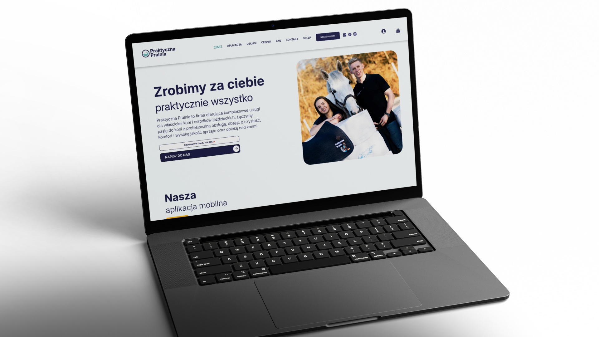 Strona WWW i system zamówień