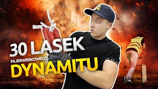 Angażujący format wideo: Wywołałem potężną eksplozję - 30 lasek dynamitu! (Arek Fajerwerki)